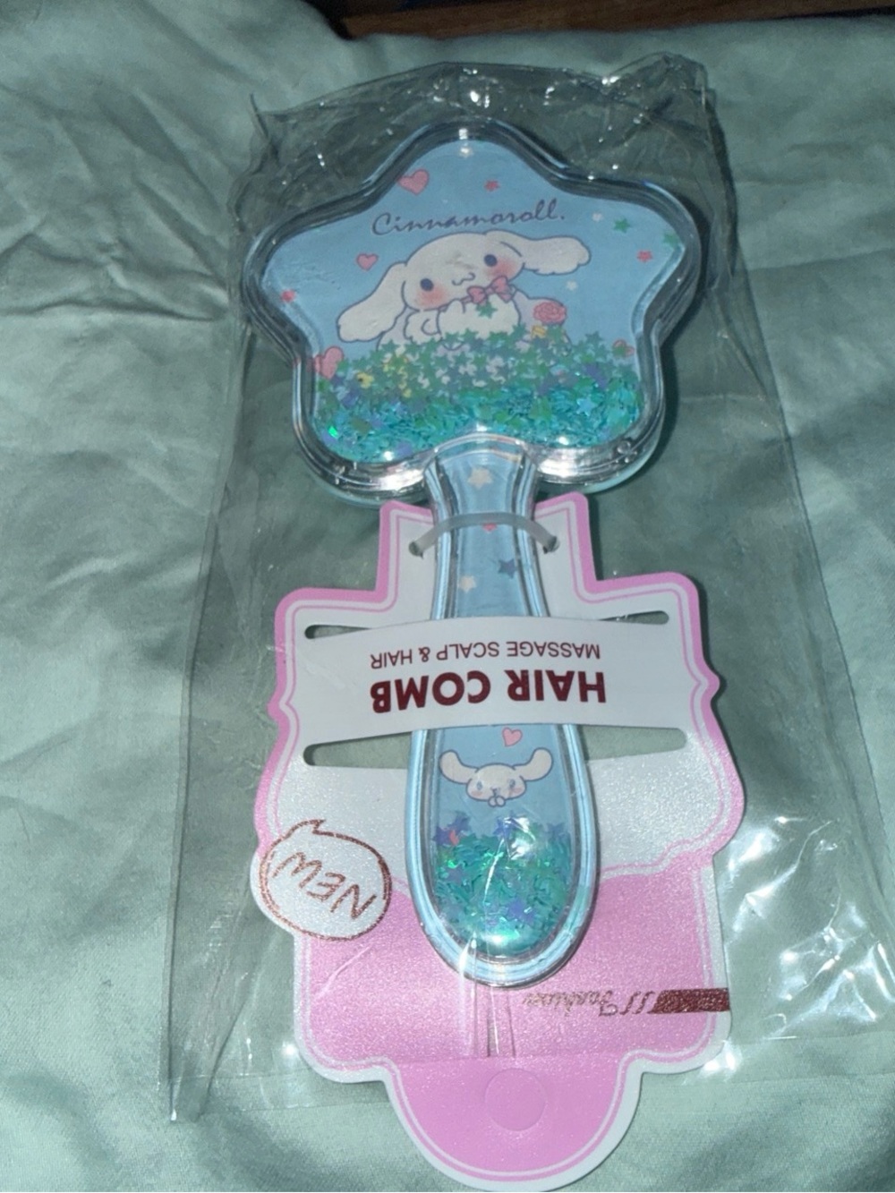 Cinna shaker hairbrush